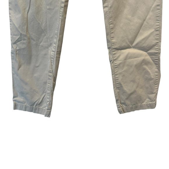 Garnet Hill Classic Cotton Khaki Chino Pants Size 8 - Picture 6 of 9